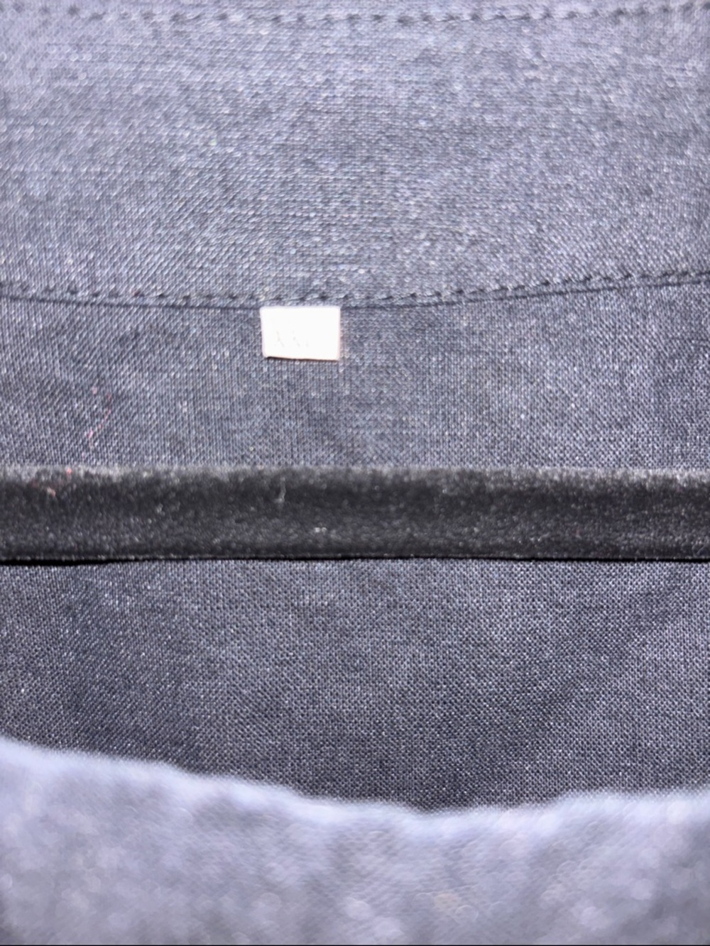 Simple Black Linen Blouse - Picture 2 of 6
